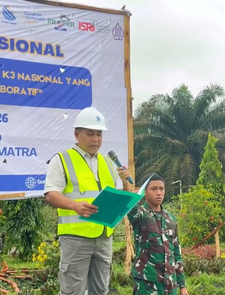 Kegiatan Apel Bulan K3 Nasional di Subholding Agro Industri Bomba Grup